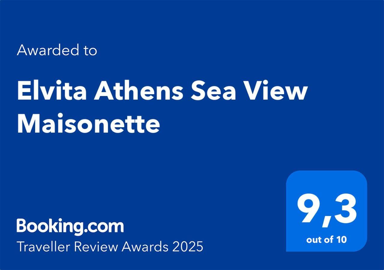 Elvita Athens Sea View Maisonette Apartment Exterior foto