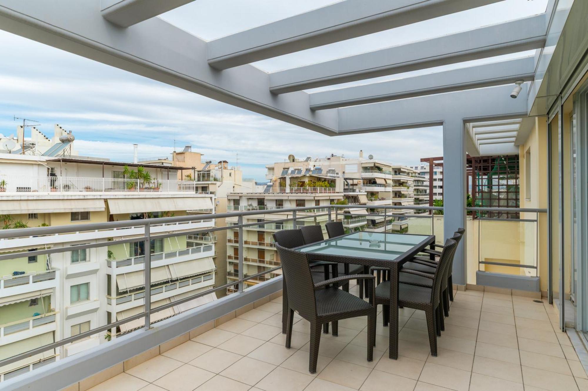 Elvita Athens Sea View Maisonette Exterior foto
